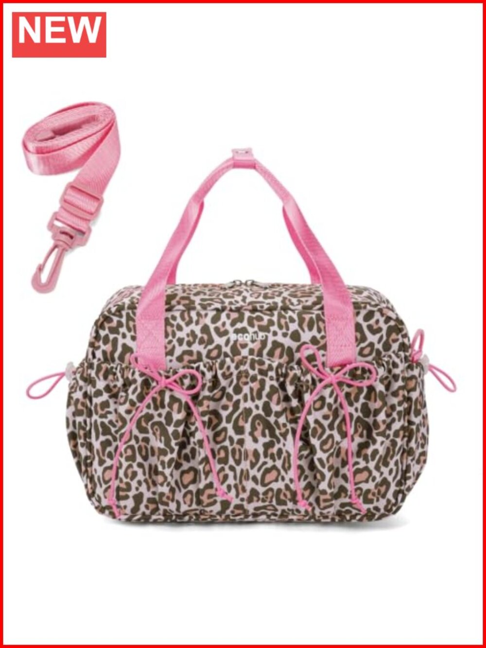 Mini Bowknot Gym Duffle Bag with Wet Compartment